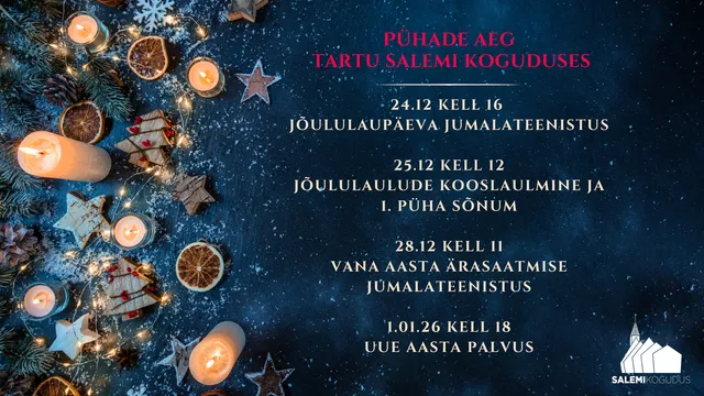 Jõuluaeg Salemi kirikus